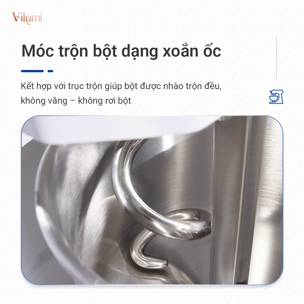 Máy trộn bột dung tích 10 lít VILUMI 2