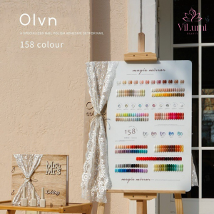 Set sơn Gel Olvn 158 màu VILUMI 1
