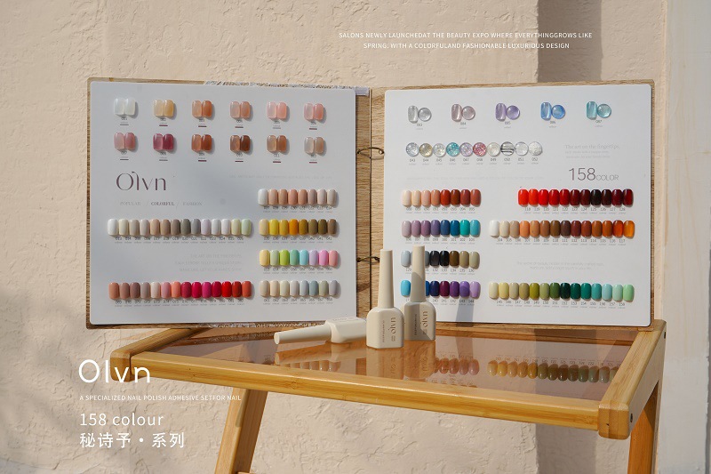 Set sơn Gel Olvn 158 màu VILUMI 5