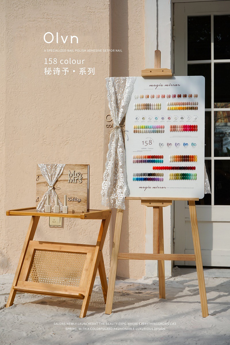 Set sơn Gel Olvn 158 màu VILUMI 9