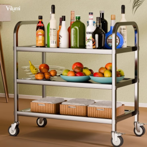 Xe đẩy thức ăn 3 tầng VILUMI